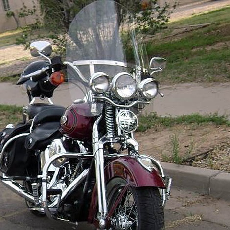 HDSS-19.5-Clear-Harley Davidson Springer King  Demo #69